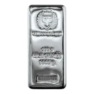 Germania Mint Silver Cast Bar 1kg