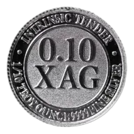 Intrinsic Tender Silver XAG Round 1/10oz