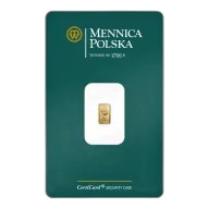 1g Gold Bar
