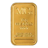 10g Gold MetCon Minted Bar (Out of Africa)