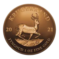 1 oz South African Mint Krugerrand Gold Coin