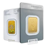 10g Heraeus Investment Gold Bar (999.9)