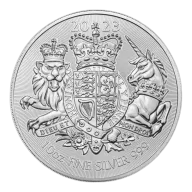2023 Great Britain 10 oz Silver The Royal Arms