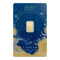 0.5g Zodiac Cancer Gold Bar | PAMP Suisse