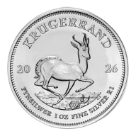 2026 1 Oz Silver South Africa Krugerrand - BU