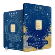 0.5g PAMP Zodiacs Sagittarius Gold Bar