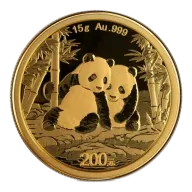 15g Gold Chinese Panda (2026)
