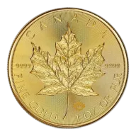 1 Oz Gold Canadian Maple Leaf (2026)