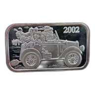 Santa in a car, Christmas 1 oz Bar (PB-Z5)