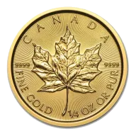 1/4 Maple Leaf Coin