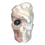 SLM 100 Gram Silver Skull and Snake