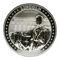 2022 NIUE 1 OZ ABRAHAM LINCOLN MEMORIAL