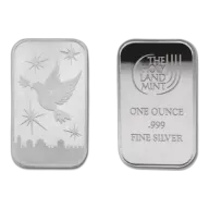 1oz Jerusalem Holy Land Silver Bar