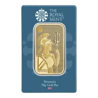 50g Britannia Gold Bar (New Design)