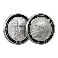 Guy Harvey 1 oz Silver Round Snook (.999 Pure)