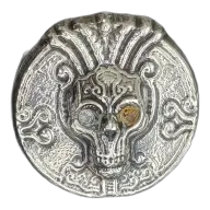 5.75oz Silver Ripple Aztec Round, BYB