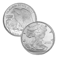 1 4 oz Walking Liberty Fractional Silver Round