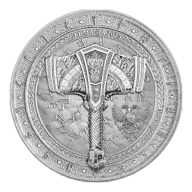2025 1 oz Artefacts: Mjölnir Silver Coin