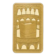 Kaaba 1g Gold Bullion Minted Bar