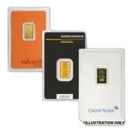 2.5 Gram Gold Bar - Design Our Choice