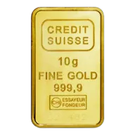 10g Credit Suisse Gold Bar