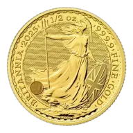 1/2 oz 2025 Britannia Gold Coin | The Royal Mint