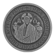2021 Samoa Alpha & Omega1 oz Silver Antique Coin