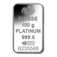 100g PAMP Platinum Bar - Fortuna