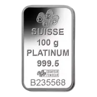 100 gram Fortuna Platinum Bar