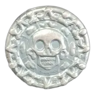 50 g .999 Fine Silver Yeager's Poured Silver Plata Muerta Patina Finish