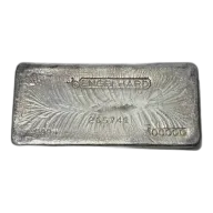 100 oz Engelhard Silver Bar (Bull Logo)