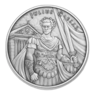 Niue 1-oz Silver Legendary Warriors - Julius Caesar
