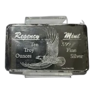 10 oz Regency Mint Vintage Silver Bar