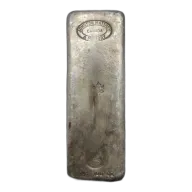 100oz Johnson Matthey Vintage Canada Cert Silver Bar