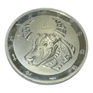 2023 Tokelau 1 oz Silver $5 Zodiac Series: Taurus (Secondary Market)