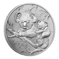 2018 2oz Australian Perth Mint Silver Koala