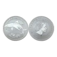 2016 1/2oz Perth Mint Silver Tiger Shark