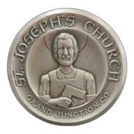 Grand Junction Co St. Joseph's Church 2.7 oz Round