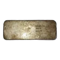 52.95 oz Amex Poured Silver Bar Vintage