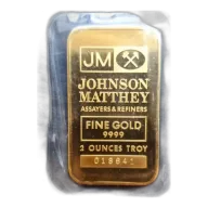 2 oz Johnson Matthey Gold Bar