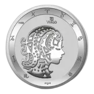2023 Tokelau 1 oz Silver $5 Zodiac Series: Virgo (Secondary Market)
