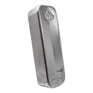 100oz Johnson Matthey Silver Bar (Various Condition)