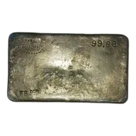 99.88 oz Ronel Vintage Silver Poured Bar