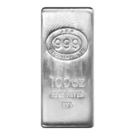 100 oz Silver Bar | JBR