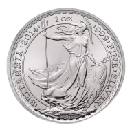 1oz Any Year British Silver Britannia