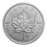 2026 1oz Canadian Silver Maple Leaf