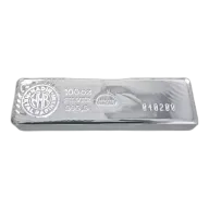 100oz Generic Silver Bar
