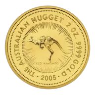 Any Year 2oz Bullion Nugget / Kangaroo Coin