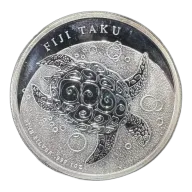 2013 Fiji 1 oz Silver $2 Taku