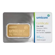 20g Umicore Gold Bar